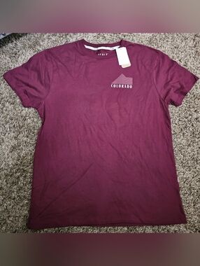 New Locale Colorado T-Shirt Adult Large L NEW WITH TAG Live LIFE Outside Shirt u